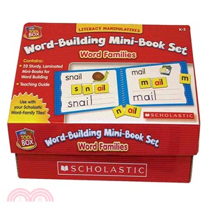Literacy Manipulatives Word-building Mini-book Set Word Families
