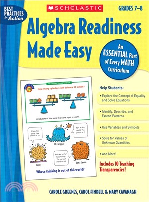 Algebra Readiness Made Easy: Grades 7-8 ─ An Essential Part of Every Math Curriculum