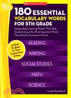 180 Essential Vocabulary Words for 5th Grade ─ Independent Learning Packets That Help Students Learn the Most Important Words They Need to Succeed in School