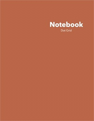 Dot Grid Notebook: Stylish Maple Glaze Notebook, 120 Dotted Pages 8.5 x 11 inches Large Journal - Softcover Color Trends Collection