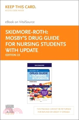 Mosby's Drug Guide for Nursing Students with 2022 Update - Elsevier E-Book on Vitalsource (Retail Access Card)