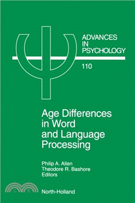 Age Differences in Word and Language Processing