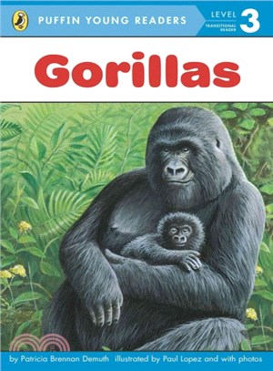 Gorillas (with photos) (Puffin Young Readers, Level 3)