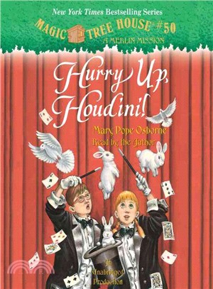 Magic Tree House #50: Hurry Up, Houdini! (audio CD, unabridged)