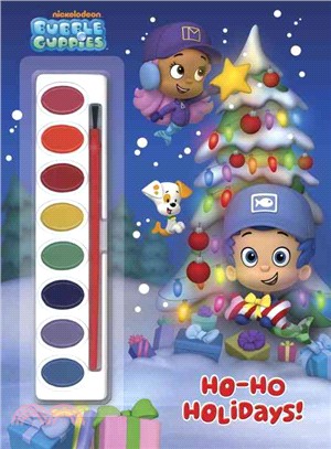 Ho-Ho Holidays! Paint Box Book