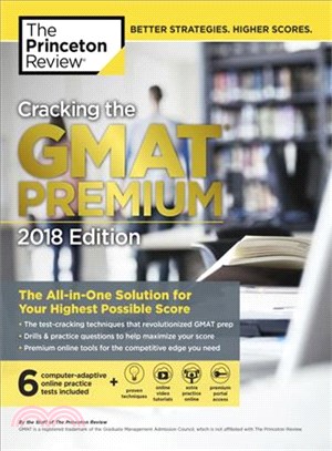 The Princeton Review Cracking the GMAT 2018 ─ The All-in-One Solution for Your Highest Possible Score