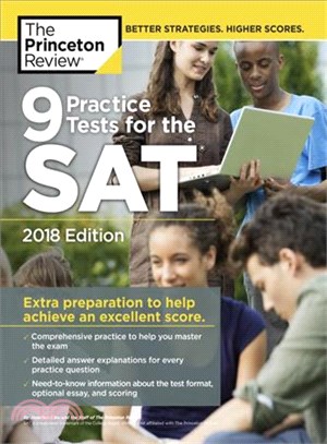 The Princeton Review 9 Practice Tests for the SAT 2018