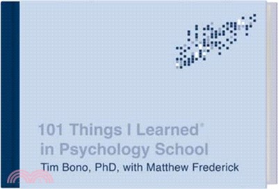 101 Things I Learned in Psychology School