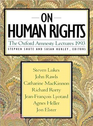 On Human Rights ─ The Oxford Amnesty Lectures 1993