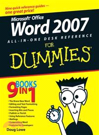 Word 2007 All-in-one Desk Reference for Dummies