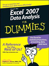 EXCEL 2007 DATA ANALYSIS FOR DUMMIES