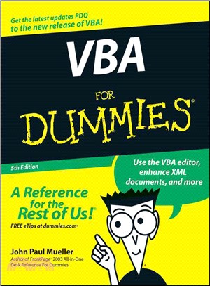 Vba For Dummies, 5Th Edition