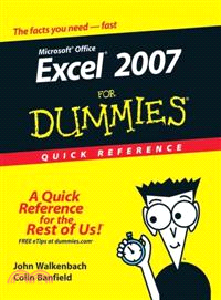 EXCEL 2007 FOR DUMMIES QUICK REFERENCE