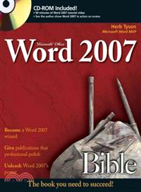 MICROSOFT WORD 2007 BIBLE