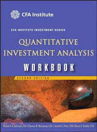 QUANTITATIVE INVESTMENT ANALYSIS WORKBOOK（SECOND