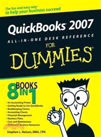 Quickbooks 2007 All-In-One Desk Reference For Dummies