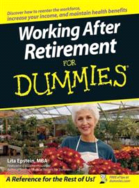 Working After Retirement for Dummies