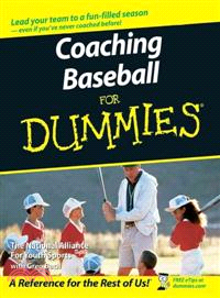 COACHING BASEBALL FOR DUMMIES