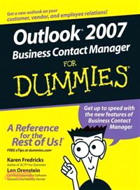 OUTLOOK 2007 BUSINESS CONTACT MANAGE