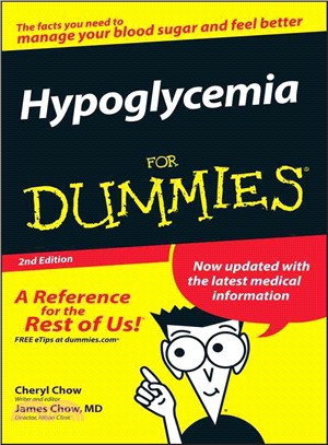 HYPOGLYCEMIA FOR DUMMIES, 2ND EDITION | 拾書所