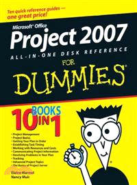 MICROSOFT OFFICE PROJECT 2007 ALL-IN-ONE DESK REFERENCE FOR DUMMIES | 拾書所