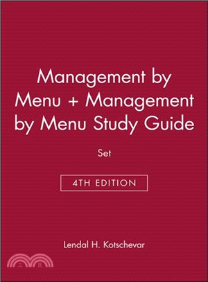 Management by Menu + Study Guide