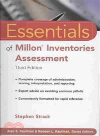 Essentials Of Millon Inventories Assessment, Third Edition