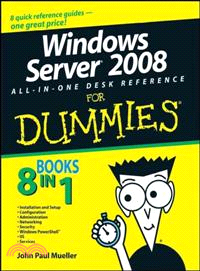 Windows Server 2008―All-in-one Desk Reference for Dummies