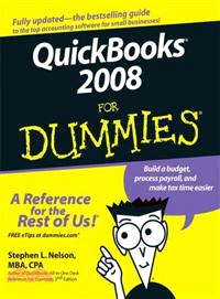 QUICKBOOKS 2008 FOR DUMMIES