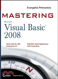 MASTERING MICROSOFT VISUAL BASIC 2008