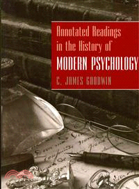Annotated Readings In The History Of Modern Psychology