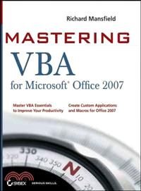 MASTERING VBA FOR MICROSOFT OFFICE 2007