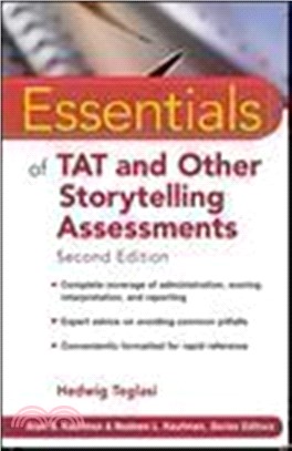 Essentials Of Tat And Other Storytelling Assessments, Second Edition