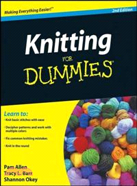 KNITTING FOR DUMMIES 2ND EDITION
