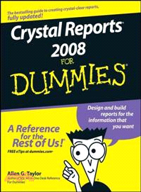 CRYSTAL REPORTS 2008 FOR DUMMIES