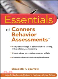 Essentials Of Conners Behavior Assessments