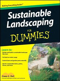 SUSTAINABLE LANDSCAPING FOR DUMMIES