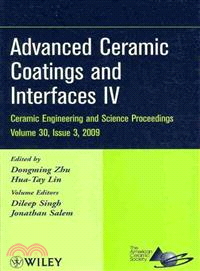 Advanced Ceramic Coatings And Interfaces Iv Cesp V30 Issue 3