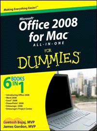 OFFICE 2008 FOR MAC ALL-IN-ONE FOR DUMMIES(R)