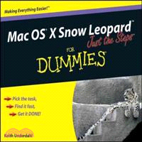 MAC OS X SNOW LEOPARD JUST THE STEPS FOR DUMMIES(R)