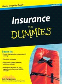 INSURANCE FOR DUMMIES, 2ND EDITION