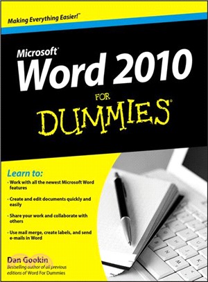 WORD 2010 FOR DUMMIES | 拾書所