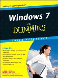 WINDOWS 7 FOR DUMMIES(R) QUICK REFERENCE