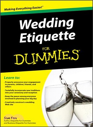 WEDDING ETIQUETTE FOR DUMMIES