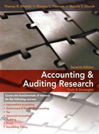 ACCOUNTING & AUDITING RESEARCH: TOOLS & STRATEGIES 7E