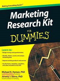 MARKETING RESEARCH KIT FOR DUMMIES