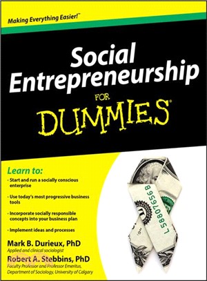 SOCIAL ENTREPRENEURSHIP FOR DUMMIES