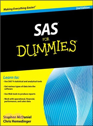 SAS FOR DUMMIES(R), 2ND EDITION