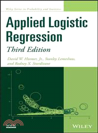 Applied logistic regression / David W. Hosmer, Jr., Stanley Lemeshow, Rodney X. Sturdivant.