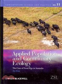 Applied Population And Community Ecology - The Case Of Feral Pigs In Australia